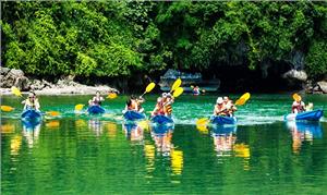 Một số lưu ý khi chèo thuyền Kayaking